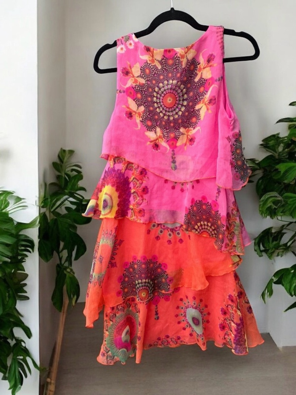 Desigual Lina Dress in Rosa Antiguo Size 4 - Picture 3 of 3